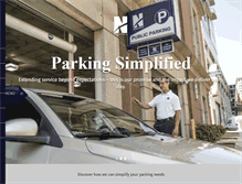 Tablet Screenshot of national-parking.com